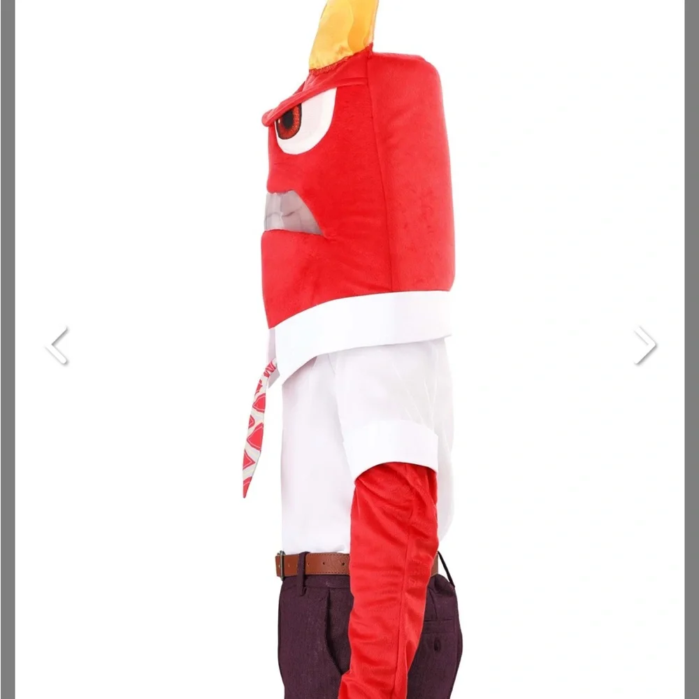Disney and Pixar Anger Kid's Costume - Picture 5 of 8